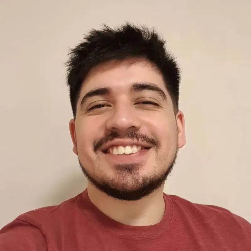 Me smiling (: